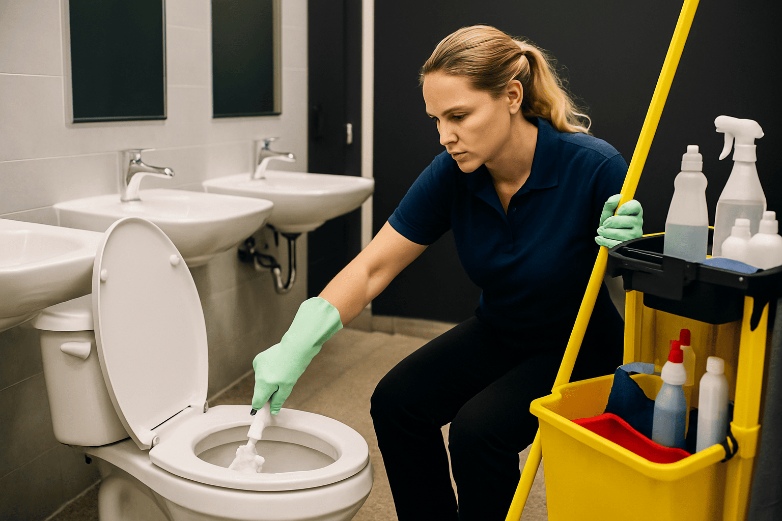 Professional Bathroom Cleaning